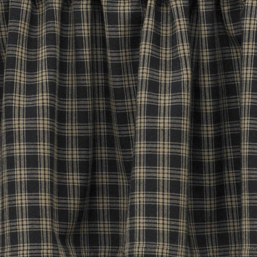 Sturbridge Black Prairie Gathered Swag Curtains Park Designs - The Fox Decor